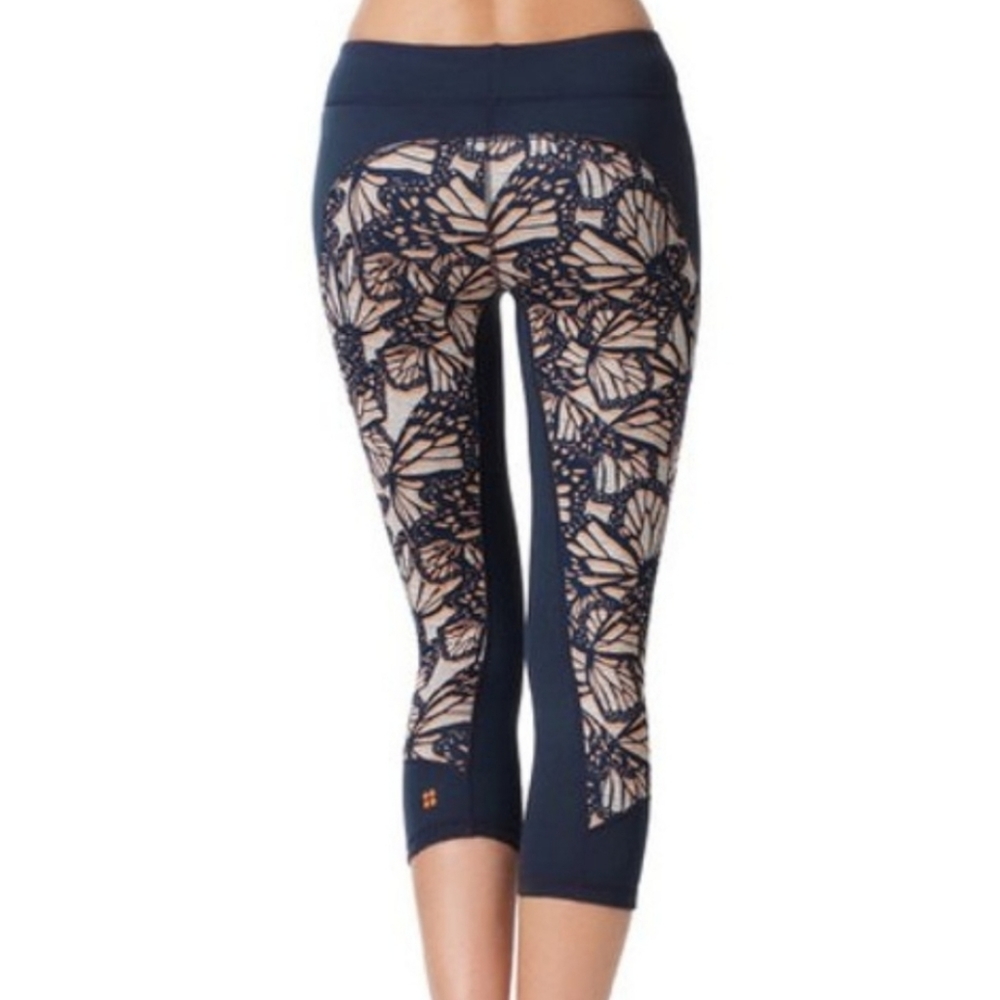 SWEATY BETTY To The Beat 3/4 Dance Leggings {F11}